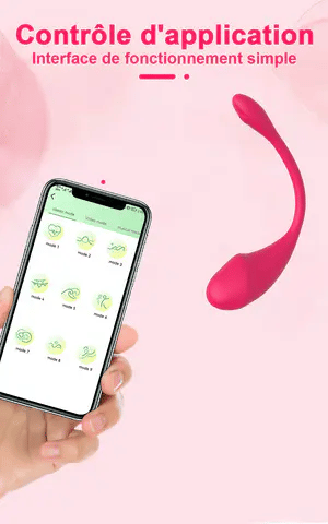 🌸 Contrôle du vibromasseur à distance